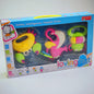 Pack of 6 RATTLING HUT Baby Rattling Toys