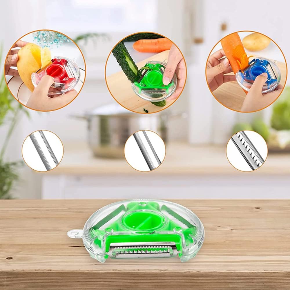Multipurpose 3 in 1 fruits and vegetables Peeler