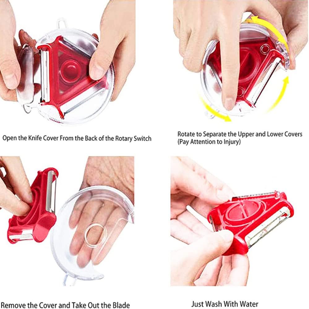 Multipurpose 3 in 1 fruits and vegetables Peeler
