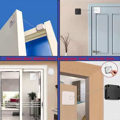 Punch-Free Automatic Door Closer