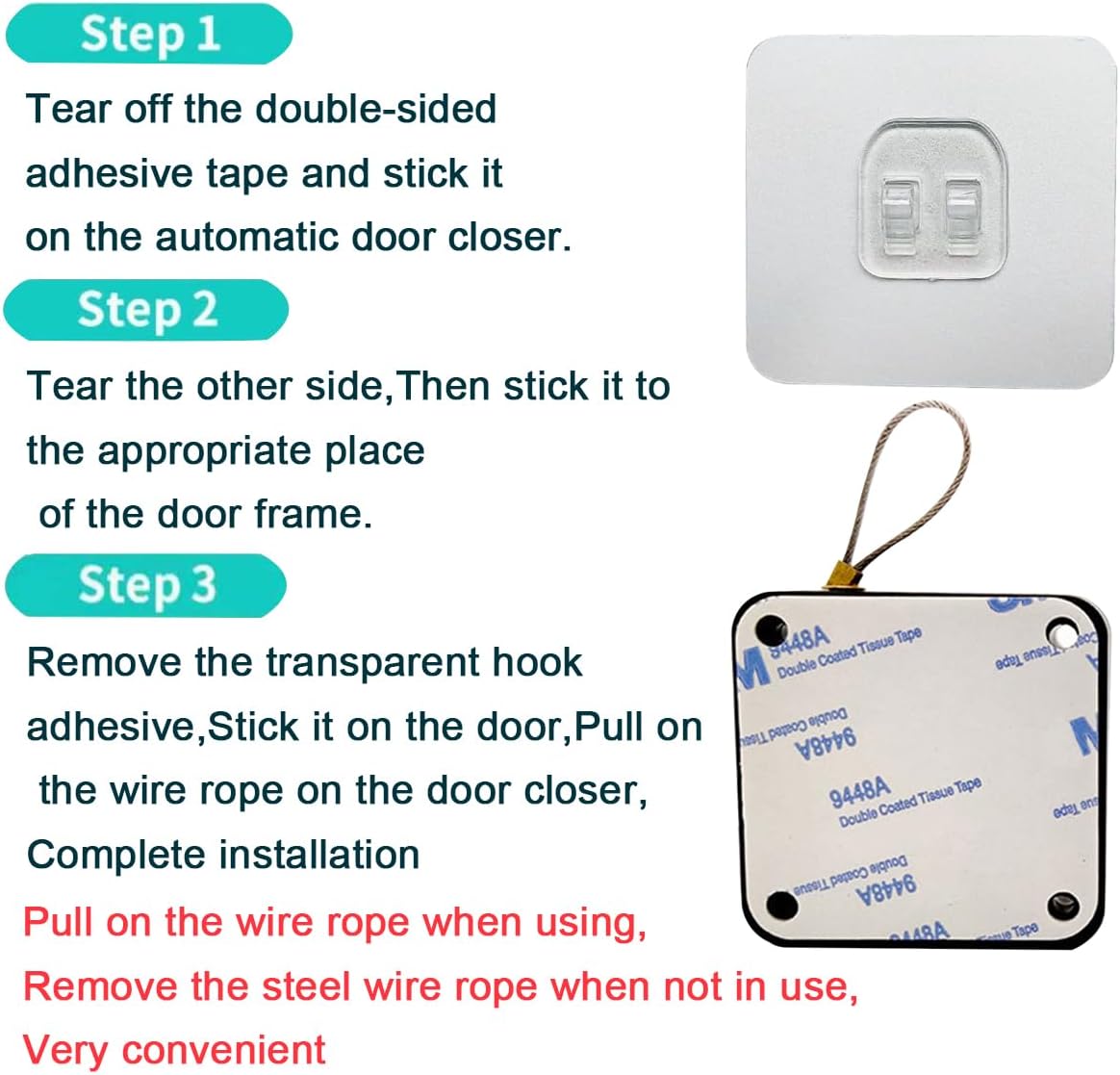 Punch-Free Automatic Door Closer