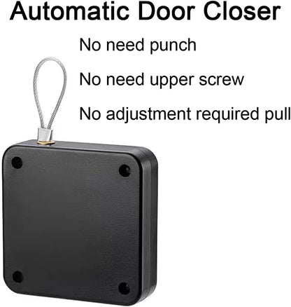 Punch-Free Automatic Door Closer