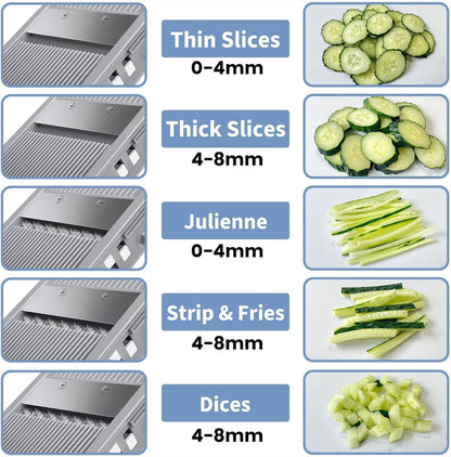 Mandolin Vegetable Slicer Food Chopper