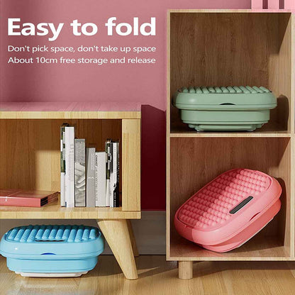 Portable Mini Foldable Washing Machine Electric for Kids Clothes Washing