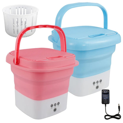 Portable Mini Foldable Washing Machine Electric for Kids Clothes Washing