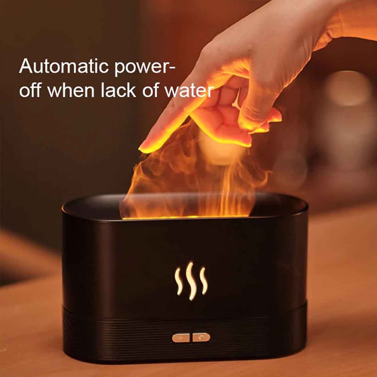 RGB Flame Aroma Diffuser Air Humidifier - Tootooie