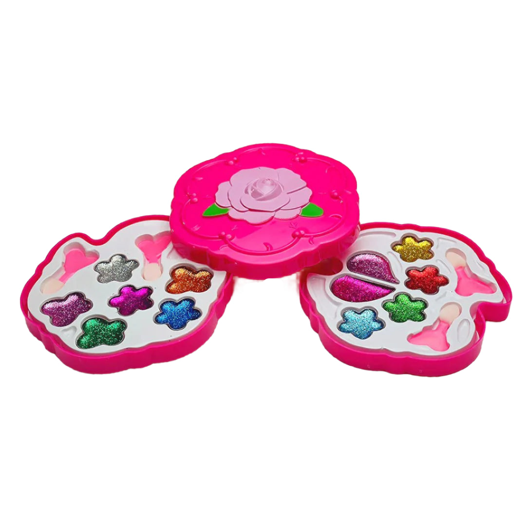 Rose Makeup Powder Beauty Cosmetic Set for Girls