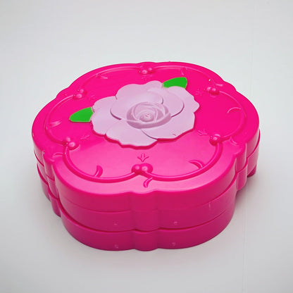 Rose Makeup Powder Beauty Cosmetic Set for Girls