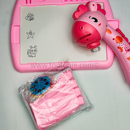 Trace and Draw Art Cartoon Giraffe Design Smart Painting Drawing Table Led Projector