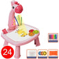 Trace and Draw Art Cartoon Giraffe Design Smart Painting Drawing Table Led Projector