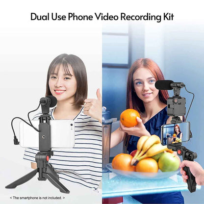 Vloggers Making Kit With Tripod Stand Video Equipment Gadgets for Film Makers Vlogs