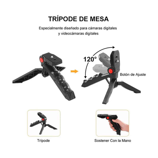Vloggers Making Kit With Tripod Stand Video Equipment Gadgets for Film Makers Vlogs