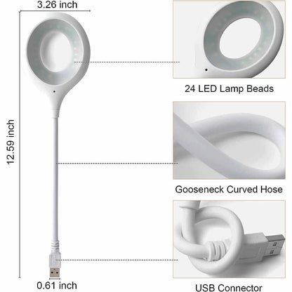 Voice Control USB Light for Laptop Keyboard Sound Control 3 Color 4 Lvls