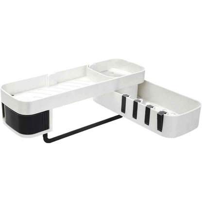 Wall-mounted Storage Shelf Bathroom Shampoo Shower Shelf Holder