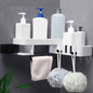 Wall-mounted Storage Shelf Bathroom Shampoo Shower Shelf Holder