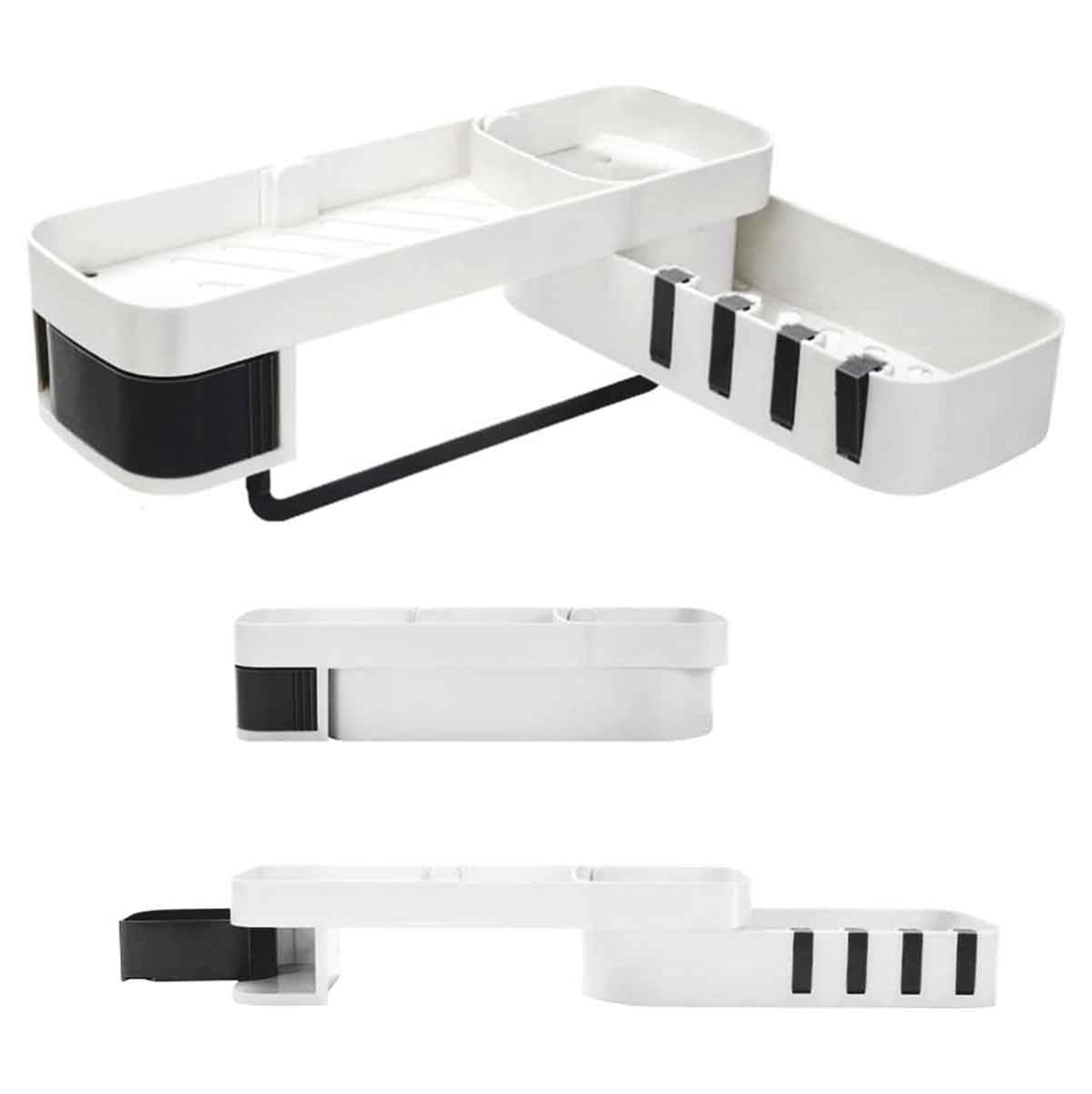 Wall-mounted Storage Shelf Bathroom Shampoo Shower Shelf Holder