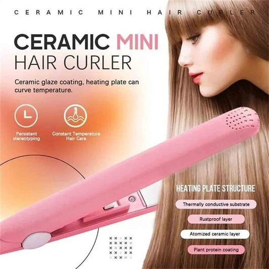 Women Beauty Mini Hair Straightener Iron