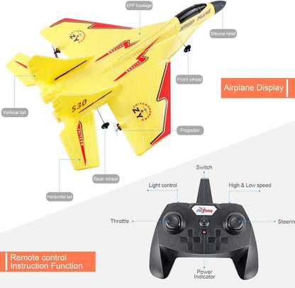 ZY-530 2CH RC Remote Control Fighter Plane Toy